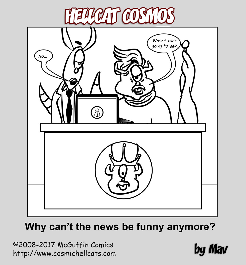 Seriously... why? It's really screwing up my ability to write lame, easy one-off jokes...